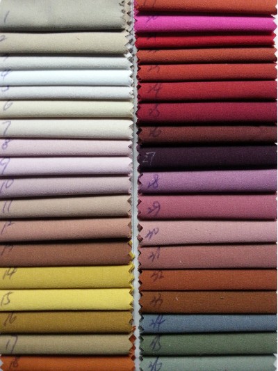 XTS 時裝面料 平紋酷絲棉 100%滌 150CM A801 側面照